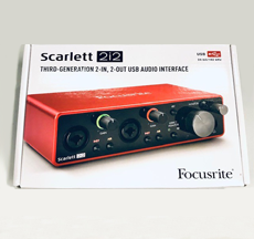 Focusrite 2in/2out Audio Interface photo