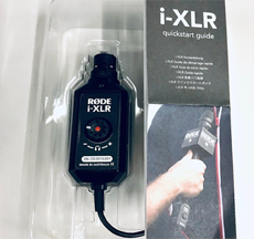 Rode XLR to iOS adapter photo