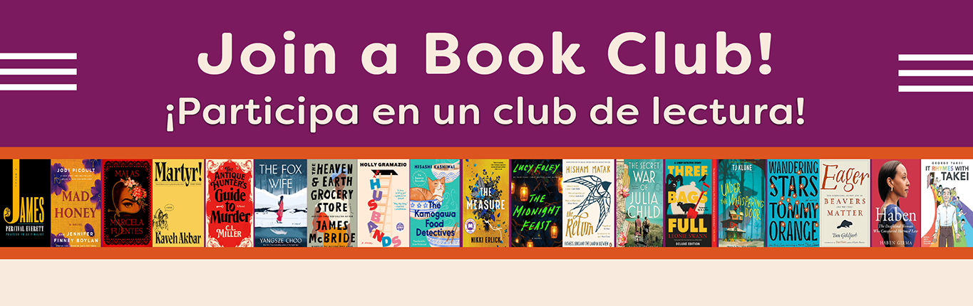 Join a Book Club homeslide