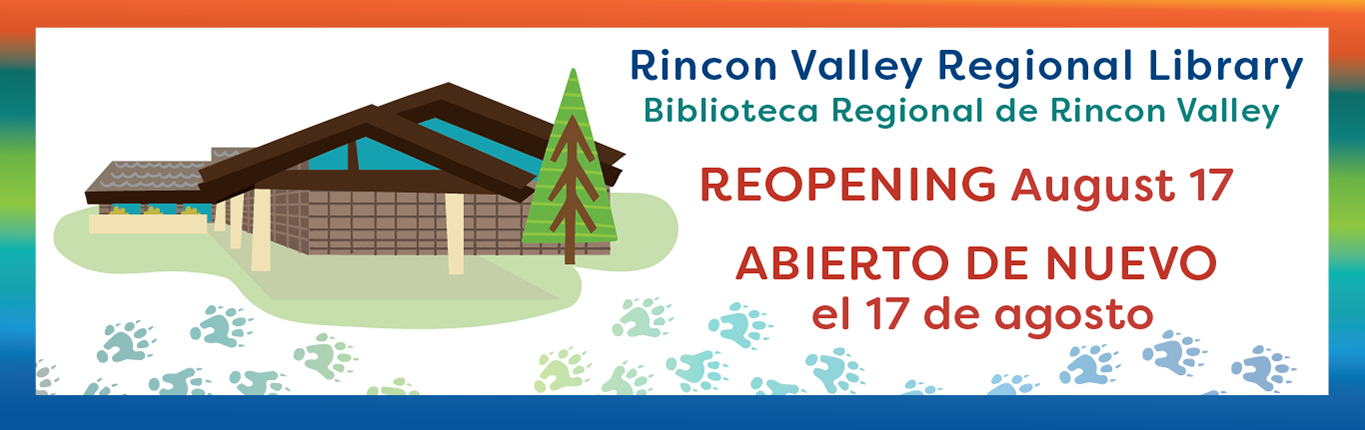 Rincon Valley Regional Library Reopens 8/17 homeslide