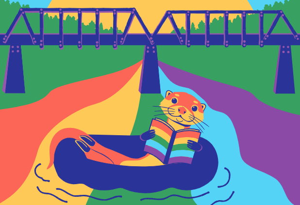Rainbows by the River image